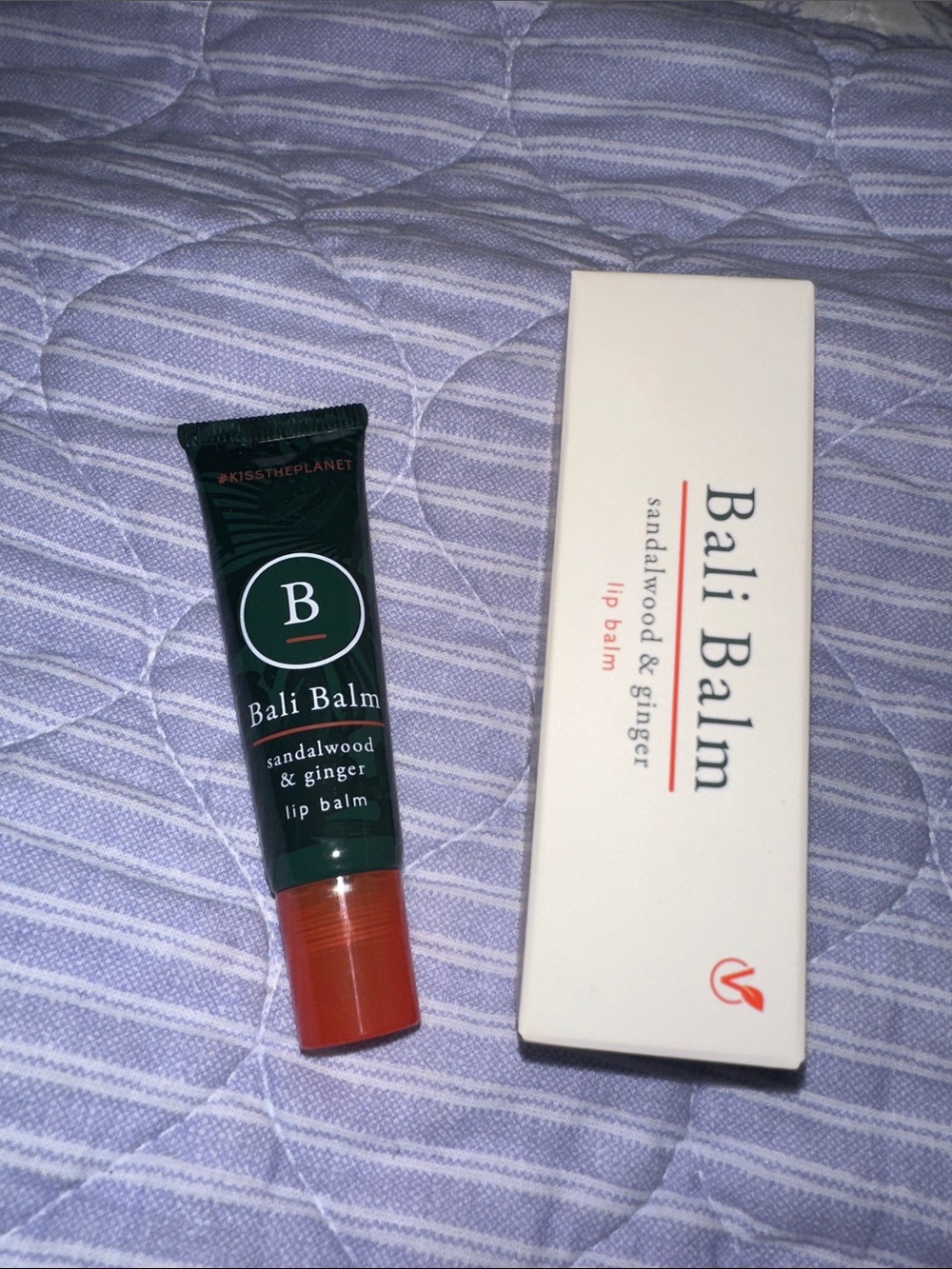 Sandalwood & Ginger Lip Balm - Natural Hydration (Brown)